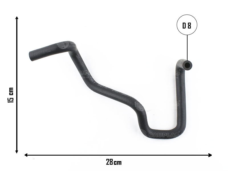 CAUPLAS MANGUERA VASO DE EXPANSION PEUG PARTNER I