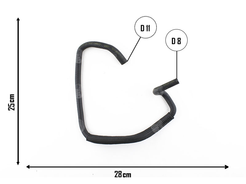 CAUPLAS MANGUERA VASO DE EXPANSION CHEVROLET ASTRA II ZAFIRA OEM:90581631