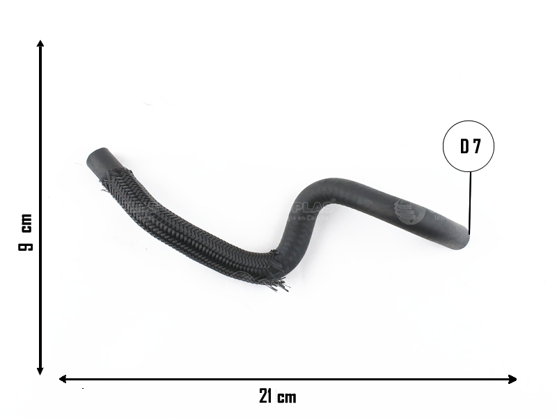 CAUPLAS MANGUERA VASO DE EXPANSION FIAT TORO 