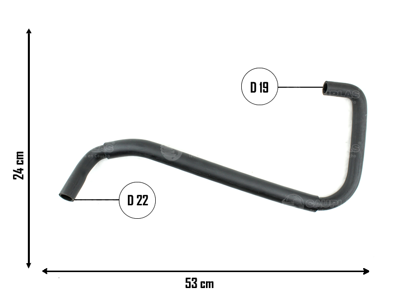 CAUPLAS MANGUERA REFRIGERACION PEUGEOT EXPERT OEM:1307PE0