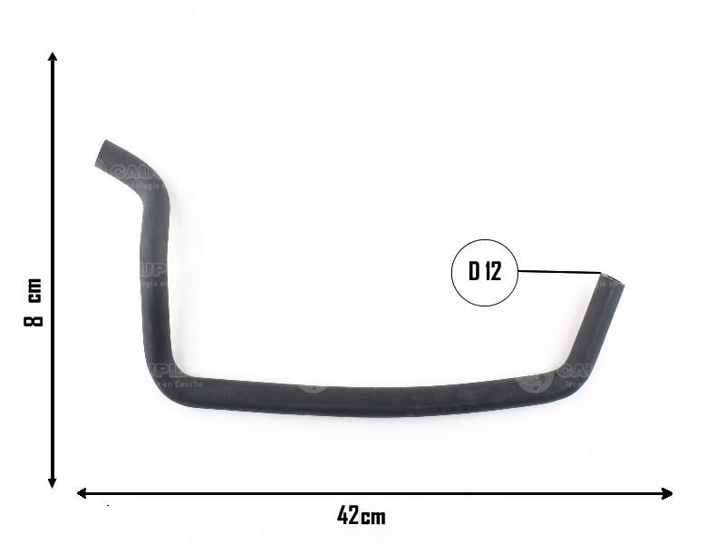 CAUPLAS MANGUERA VASO DE EXPANSION CHEVROLET CORSA I OEM:93296015