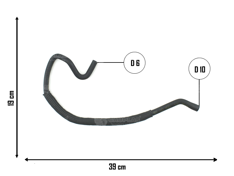 CAUPLAS MANGUERA VASO DE EXPANSION CHEVROLET VECTRA III OEM:93315402