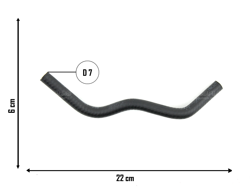 CAUPLAS MANGUERA VASO DE EXPANSION CHEVROLET CAPTIVA OEM:96629121