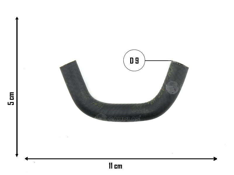 CAUPLAS MANGUERA VASO DE EXPANSION FORD FIESTA III OEM:8V2Z8B081A =YACO 4161