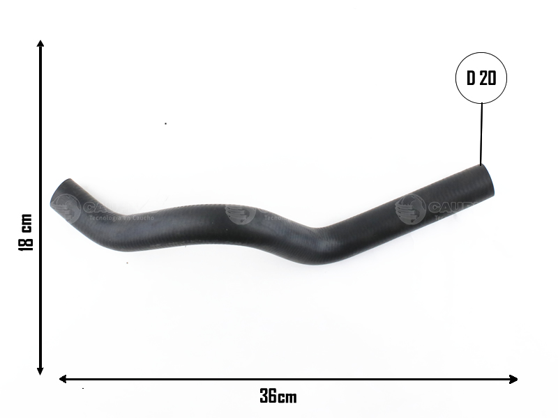 CAUPLAS MANGUERA VASO DE EXPANSION FORD TRANSIT OEM:1384597 6C118C351AA