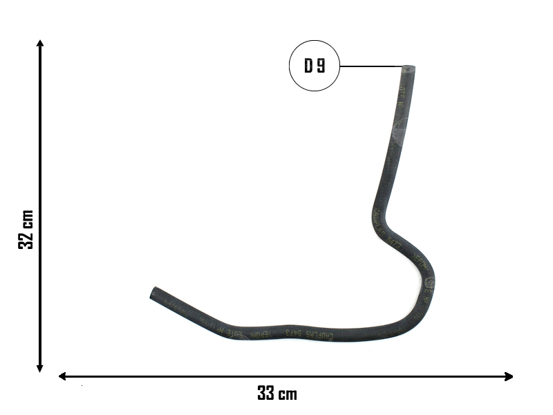 CAUPLAS MANGUERA VASO DE EXPANSION SUPERIOR CHEVROLET CAPTIVA