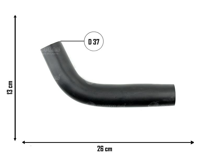 CAUPLAS MANGUERA CIRCULACION DE AIRE FORD TRANSIT III