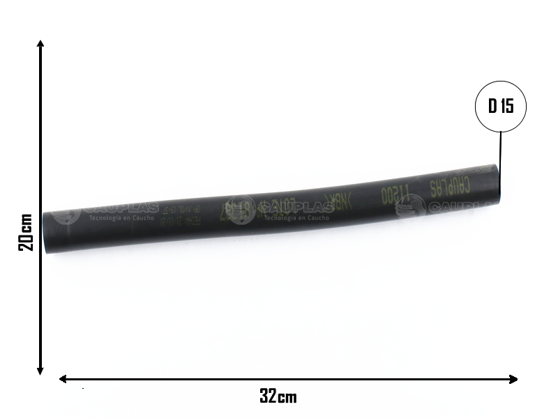 CAUPLAS MANGUERA COMBUSTIBLE FORD TRANSIT IV