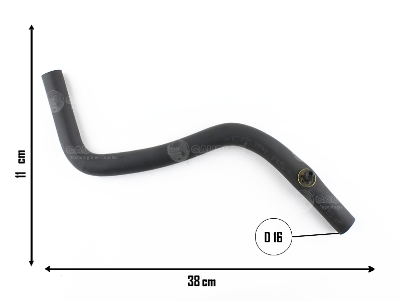 CAUPLAS MANGUERA VENTILACION DE GASES PEUG 504 OEM:1190240