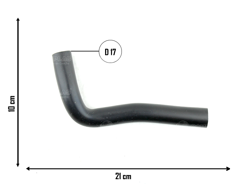 CAUPLAS MANGUERA DESCARGA GASES FORD GALAXY OEM:531034933 =YACO 1806