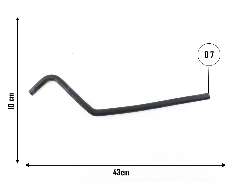 CAUPLAS MANGUERA REFRIGERACION FORD RANGER I =YACO 3550