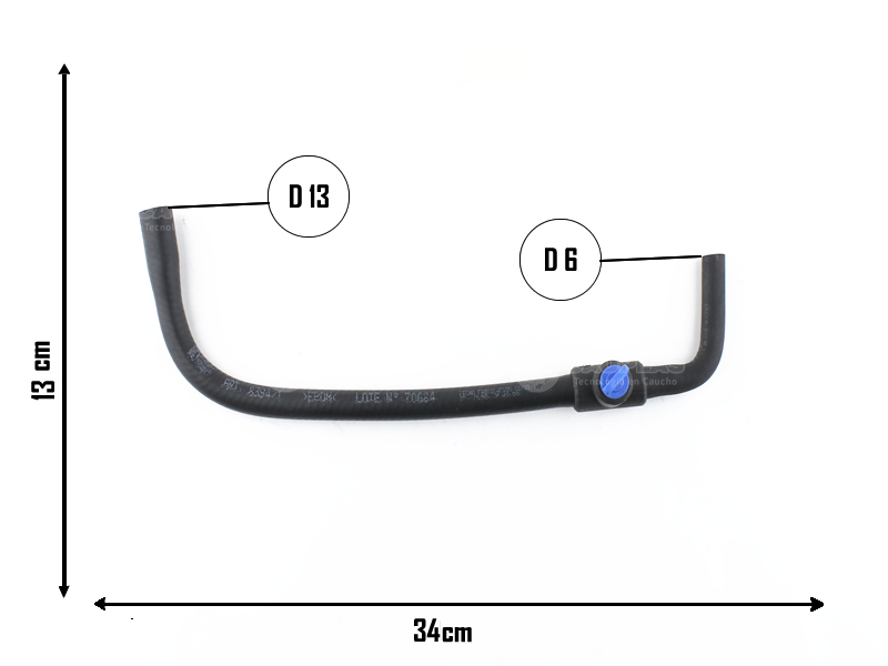 CAUPLAS MANGUERA A CUERPO MARIPOSA FIAT PALIO I SIENA I