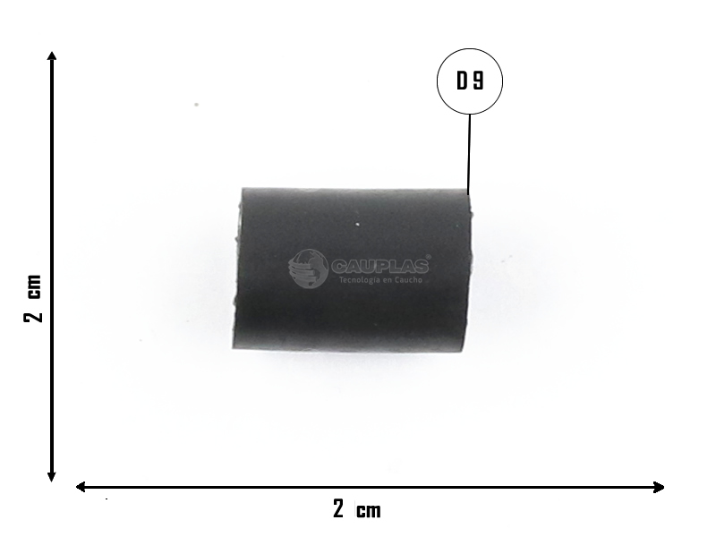 CAUPLAS MANGUERA APOYO PARA FIJACION DE CRIQUET RENAULT CLIO I