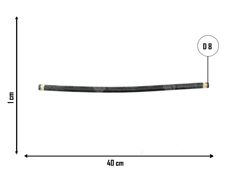 CAUPLAS MANGUERA REFRIGERACION FIAT DUNA UNO I OEM:94100319