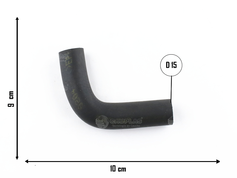 CAUPLAS MANGUERA REFRIGERACION FIAT TEMPRA OEM:7678075