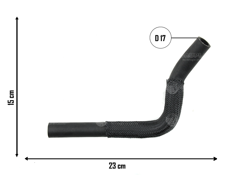 CAUPLAS MANGUERA REFRIGERACION RENAULT MASTER I OEM:7701044900 =YACO 3843