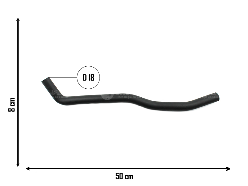 CAUPLAS MANGUERA CALEFACCION FIAT PALIO I SIENA I STRADA I