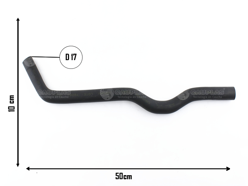 CAUPLAS MANGUERA CALEFACTOR FIAT PALIO I SIENA I STRADA I