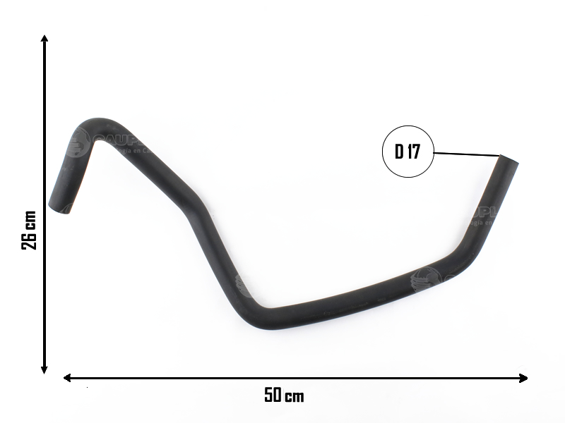 CAUPLAS MANGUERA CALEFACCION ENTRADA FORD FOCUS I = YACO 3782