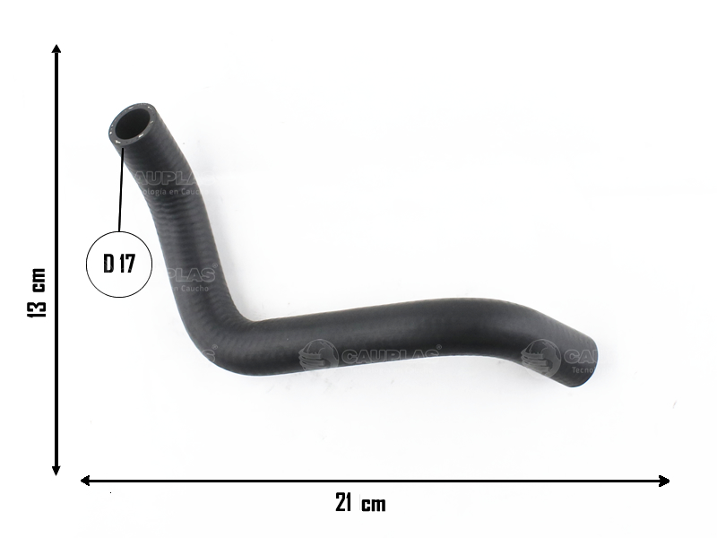 CAUPLAS MANGUERA CALEFACCION SALIDA FORD FOCUS II OEM:3M5H18K582ARC =YACO 3805