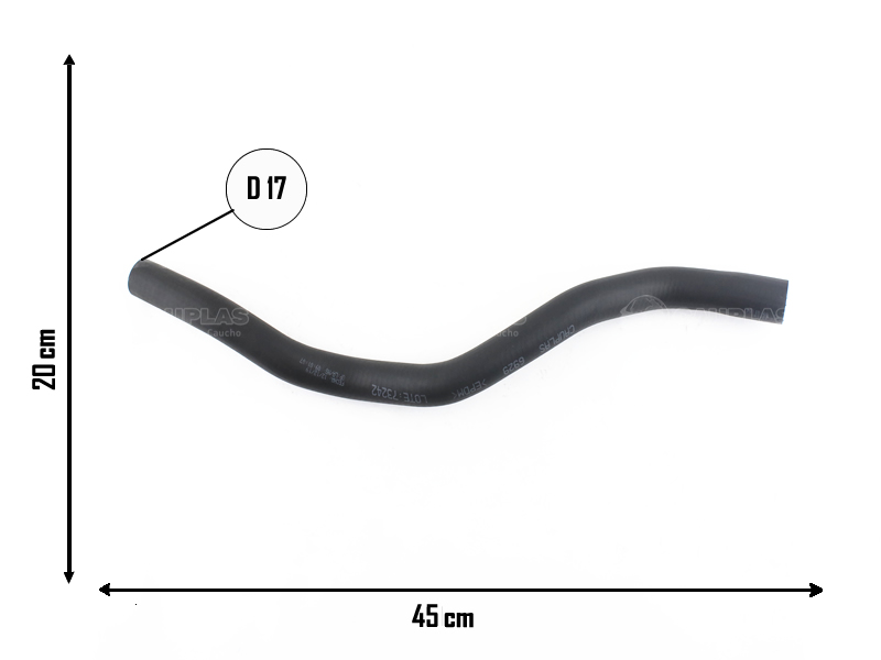 CAUPLAS MANGUERA CALEFACCION RENAULT DUSTER OEM:924008911R =YACO 4273
