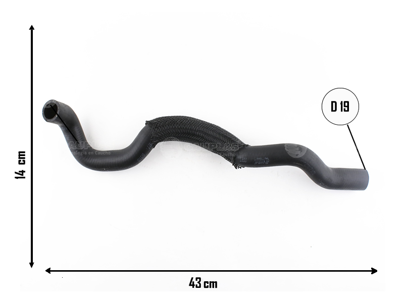 CAUPLAS MANGUERA CALEFACCION ENTRADA RENAULT FLUENCE