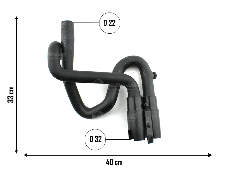 CAUPLAS MANGUERA CALEFACCION RENAULT LAGUNA I