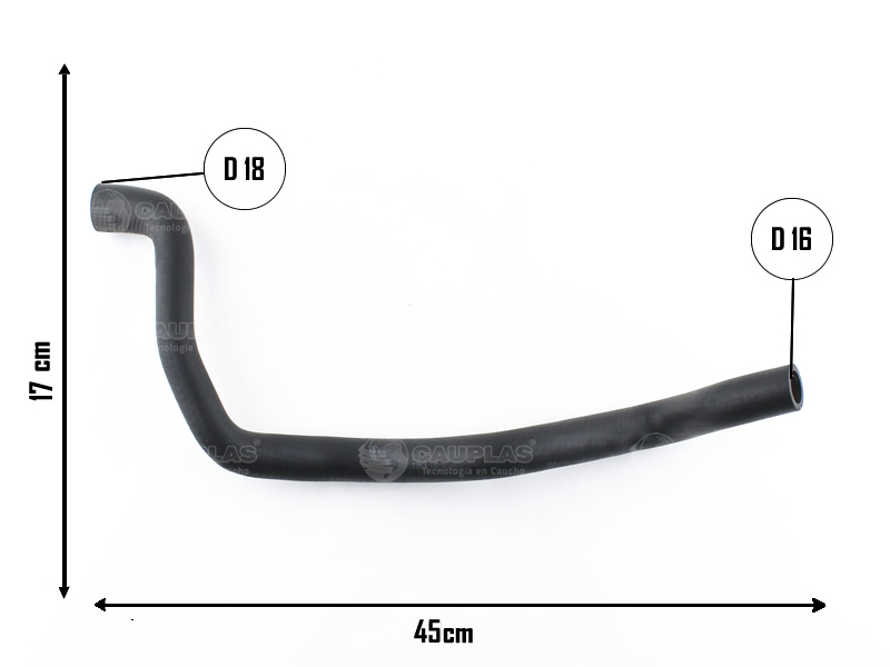 CAUPLAS MANGUERA CALEFACCION RENAULT MEGANE II