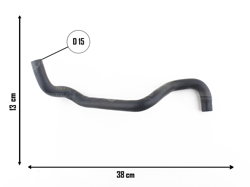 CAUPLAS MANGUERA CALEFACTOR FORD ESCORT FOCUS I