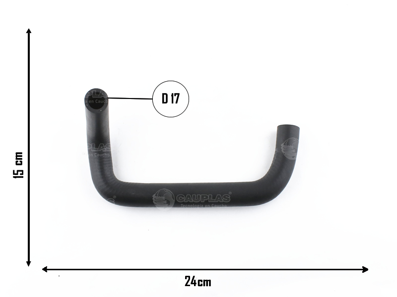 CAUPLAS MANGUERA CALEFACTOR FORD FOCUS I OEM:1S3118K579AB =YACO 3642