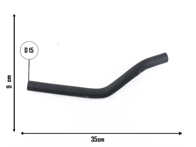 CAUPLAS MANGUERA CALEFACTOR FORD RANGER I OEM:F5TZ18472B =YACO 2030