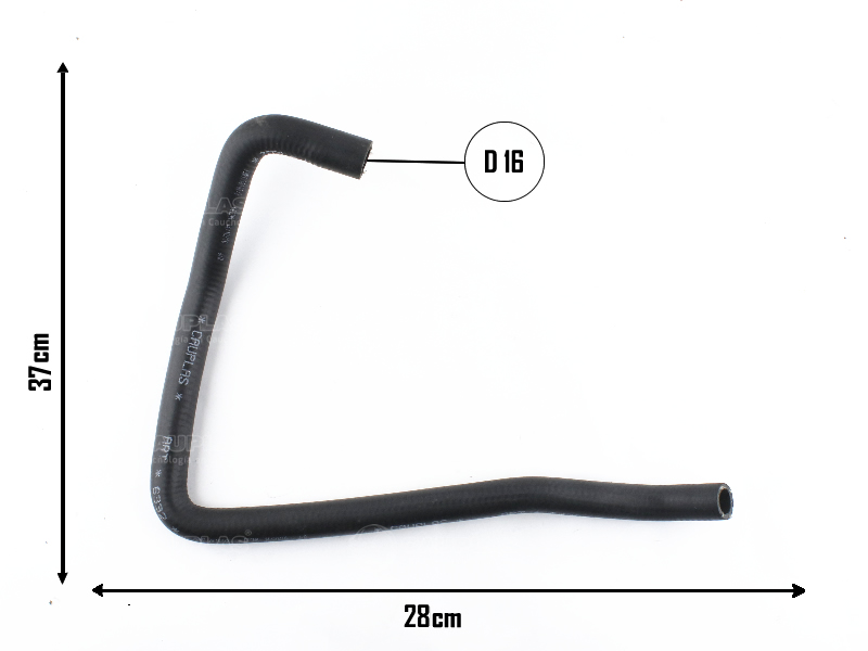 CAUPLAS MANGUERA CALEFACTOR ENTRADA RENAULT TRAFIC I =YACO 1898