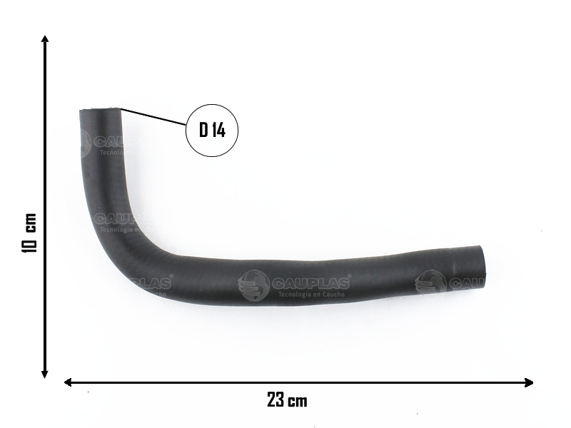 CAUPLAS MANGUERA CALEFACCION FORD FALCON OEM:82DR18472J =YACO 147