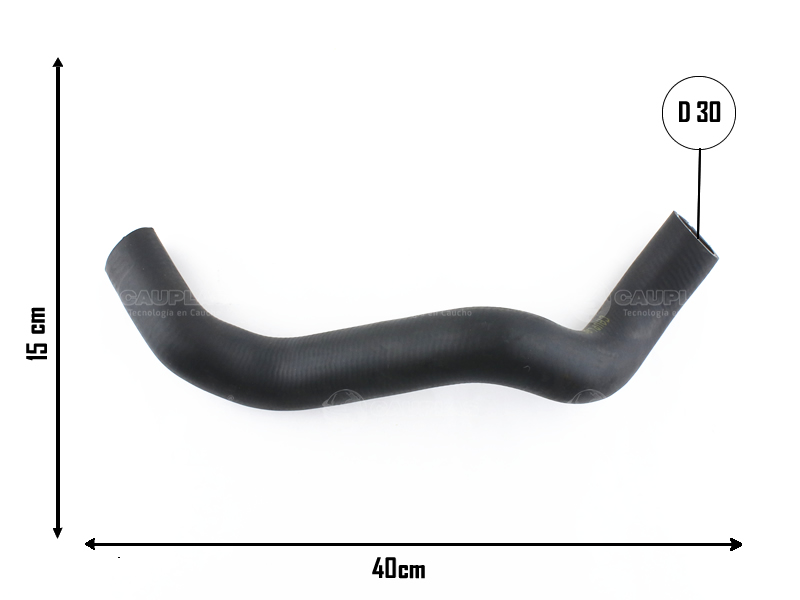CAUPLAS MANGUERA CALEFACCCION FORD FALCON = YACO 144