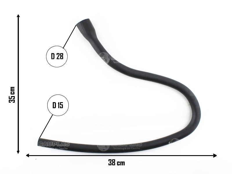 CAUPLAS MANGUERA CALEFACCION FORD RANGER I