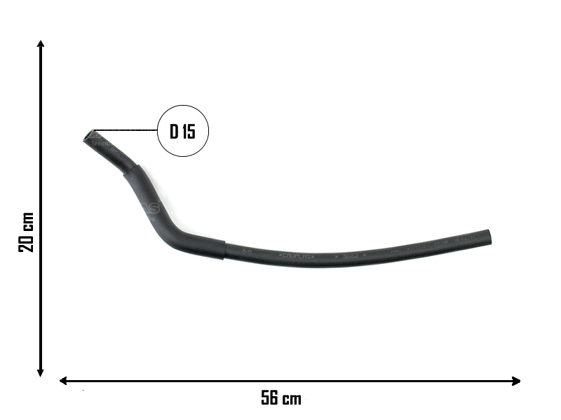 CAUPLAS MANGUERA CALEFACTOR ENTRADA FORD RANGER I OEM:F87H18C266BB