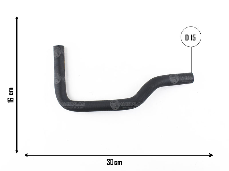 CAUPLAS MANGUERA CALEFACCION FORD RANGER I  =YACO 2006