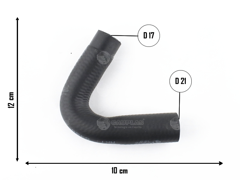 CAUPLAS MANGUERA CALEFACTOR RENAULT 12 OEM:7702057703 =YACO 903