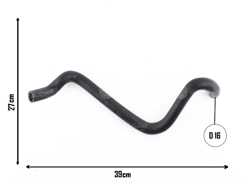 CAUPLAS MANGUERA CALEFACCION FORD ESCORT FOCUS I OEM:YS4118C266AA