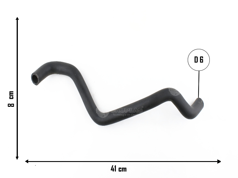 CAUPLAS MANGUERA CALEFACION FORD ESCORT OEM:91AB18C266AD =YACO 1998/1999