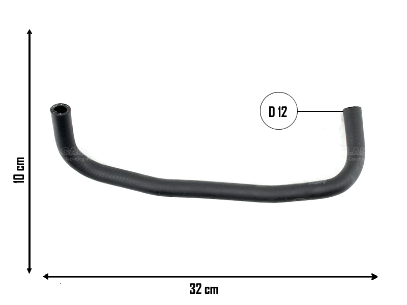 CAUPLAS MANGUERA TUBO RIGIDO A BLOCK RENAULT 18 FUEGO OEM:7702086520