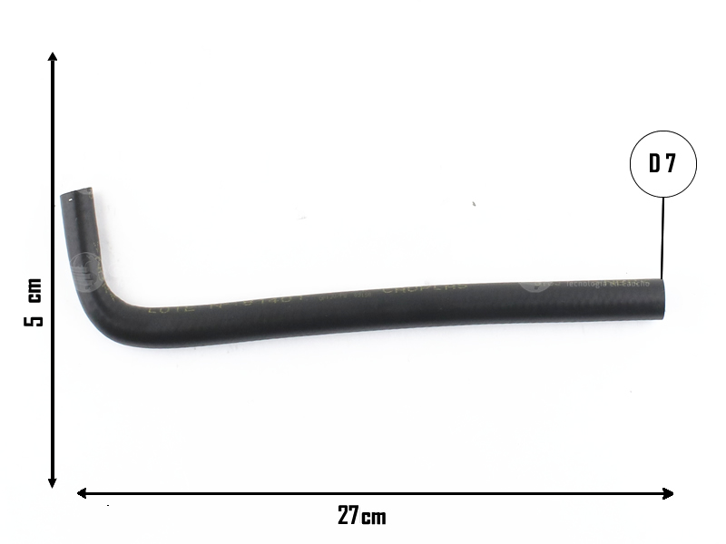 CAUPLAS MANGUERA CARBURADOR A CAUDALIMETRO RENAULT 21 OEM:7702088983