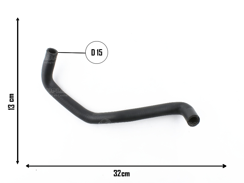 CAUPLAS MANGUERA CARBURADOR A MULTIPLE DE ADMI RENAULT TRAFIC I O =YACO 826