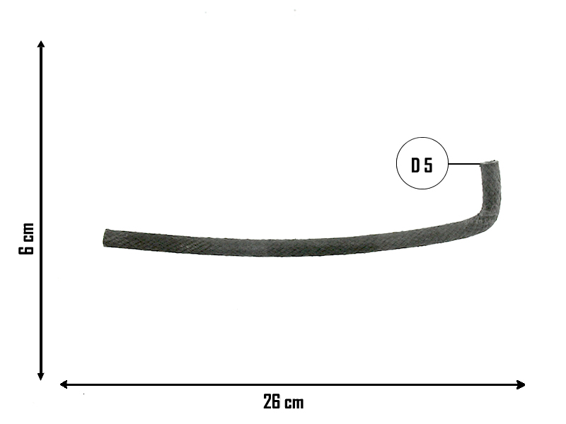 CAUPLAS MANGUERA COMBUSTIBLE RENAULT 9 11 OEM:6001005958 =YACO 831