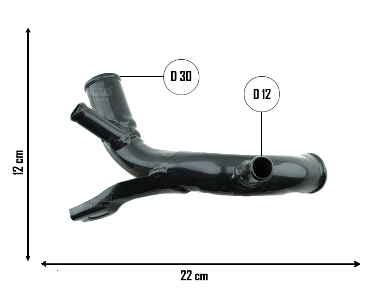 CAUPLAS CAÑO DE CONEXION PARA AGUAS FORD COURIER FIESTA