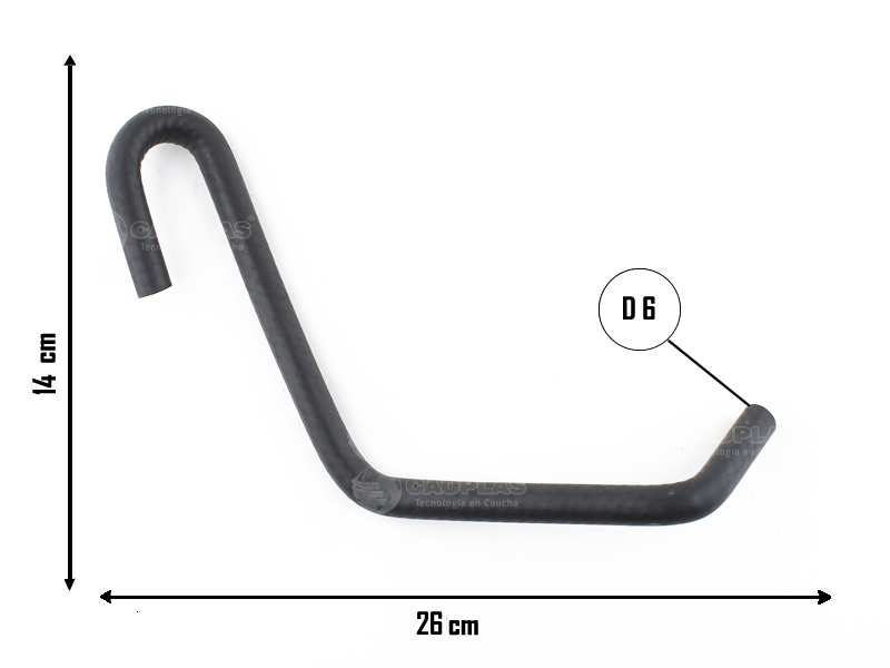 CAUPLAS MANGUERA COMBUSTIBLE FORD SIERRA OEM:84BR9324AC =YACO 313