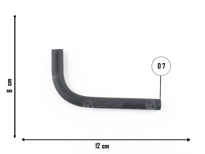 CAUPLAS MANGUERA COMBUSTIBLE FORD ESCORT OEM:84AU9A289A =YACO 1087