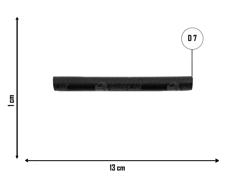 CAUPLAS MANGUERA COMBUSTIBLE FORD KA II