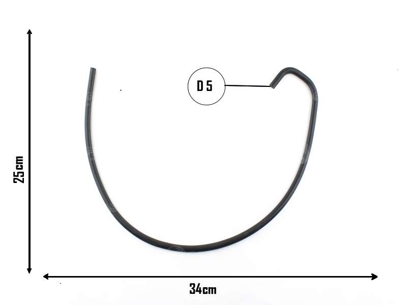 CAUPLAS MANGUERA COMBUSTIBLE RENAULT 21  =YACO 1168