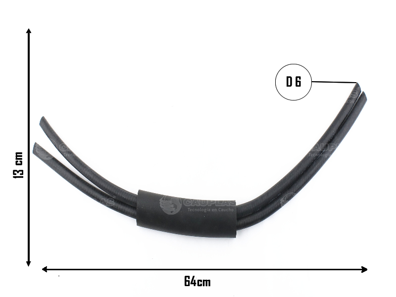 CAUPLAS MANGUERA COMBUSTIBLE RENAULT CLIO I
